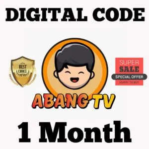 Abang TV 1 Month Code