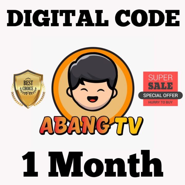 Abang TV 1 Month Code