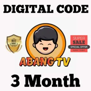AbangTV IPTV 3 Month Code